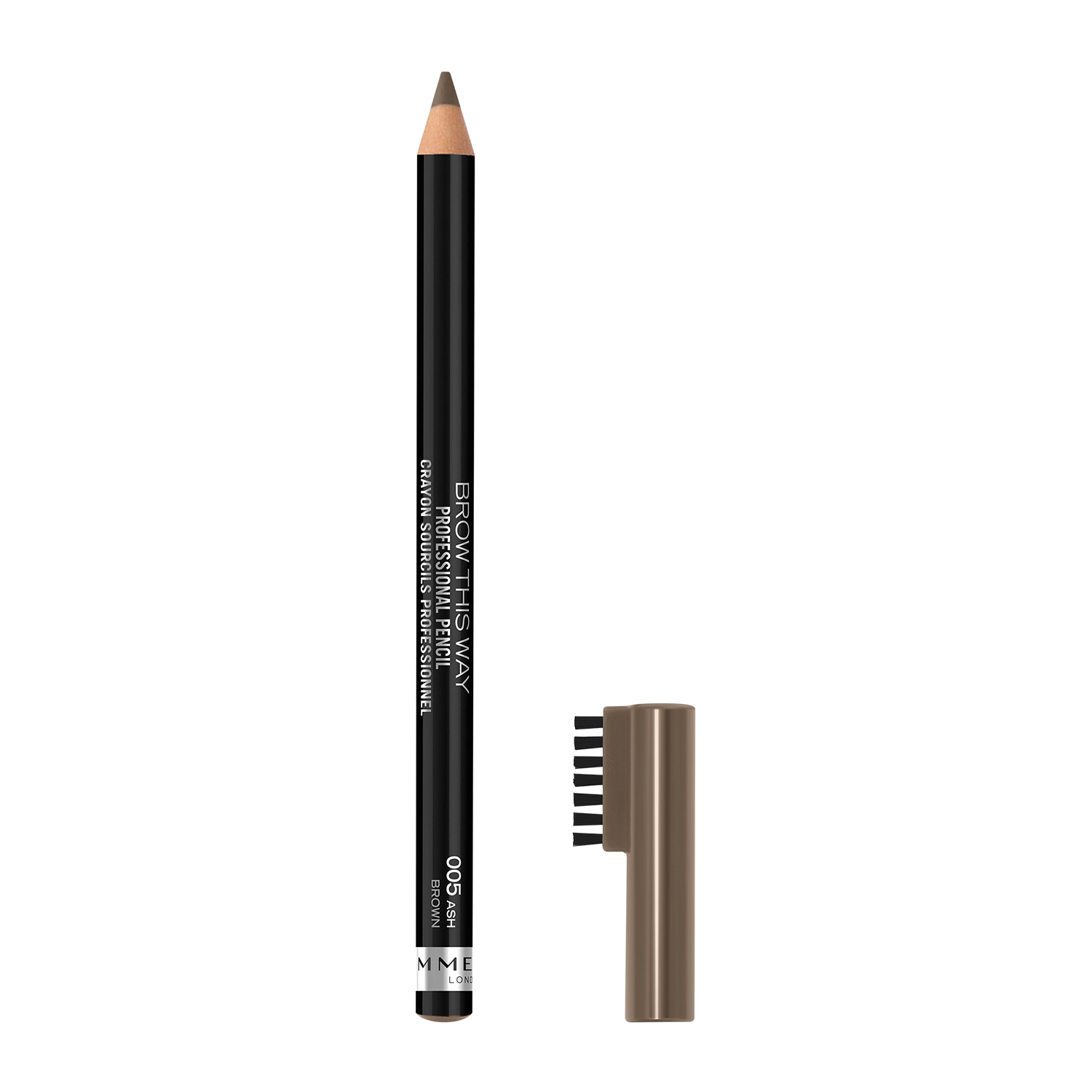 Карандаш для бровей Brow This Way Professional Eyebrow Pencil Rimmel London 5, 1.4 г